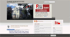 Desktop Screenshot of dkzary.pl